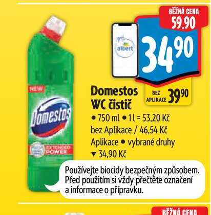 Domestos WC čistič 750 ml