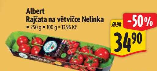 Albert Rajčata na větvičce Nelinka 250 g