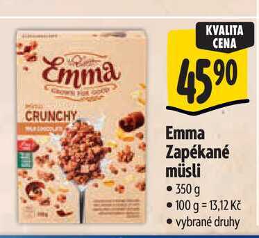   Emma Zapékané müsli  350g  
