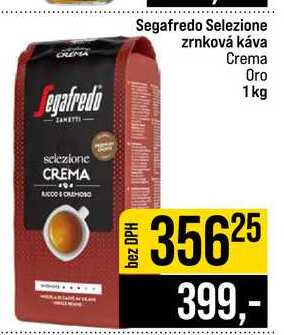 Segafredo Selezione zrnková káva Crema Oro 1kg