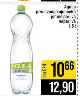 Aquila první voda kojenecká jemně perlivá neperlivá 1,5l