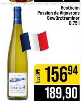 Bestheim Passion de Vignerons Gewürztraminer 0,75l