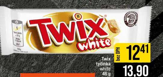 Twix tyčinka white 46 g 