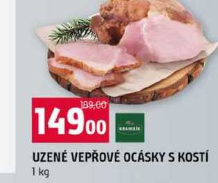 UZENÉ VEPŘOVÉ OCÁSKY S KOSTÍ 1 kg