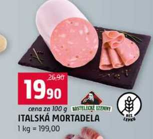 ITALSKÁ MORTADELA 100g