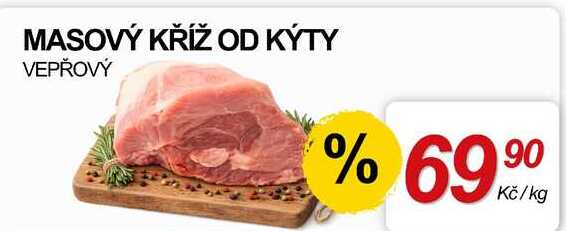 Masový kříž od kýty vepřový, 1 kg