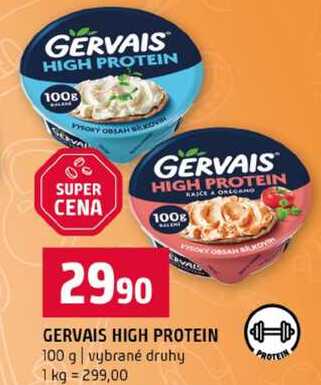 GERVAIS HIGH PROTEIN 100 g vybrané druhy 