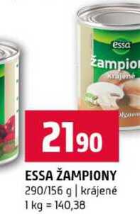 ESSA ŽAMPIONY 290/156 g krájené
