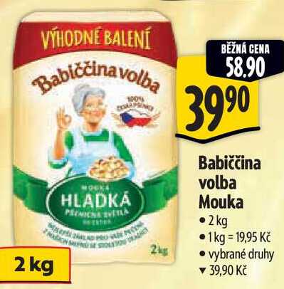 Babiččina volba Mouka, 2 kg