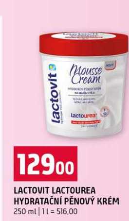 LACTOVIT LACTOUREA HYDRATAČNÍ PĚNOVÝ KRÉM 250 ml Terno