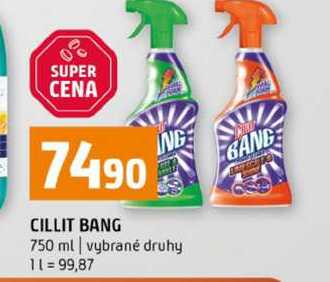 CILLIT BANG 750 ml vybrané druhy Terno