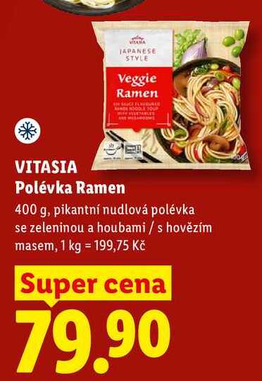 VITASIA Polévka Ramen, 400 g