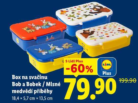 Box na svačinu Bob a Bobek / Mlsné medvědí příběhy