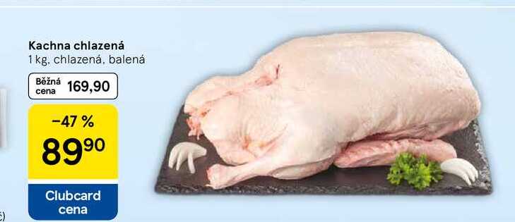 Kachna chlazená, 1 kg, chlazená, balená