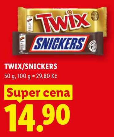 TWIX/SNICKERS, 50 g