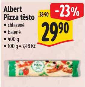 Albert Pizza těsto, 400 g