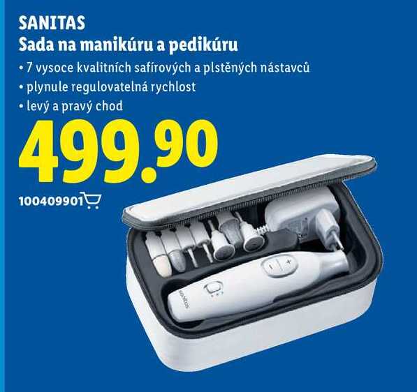 SANITAS Sada na manikúru a pedikúru