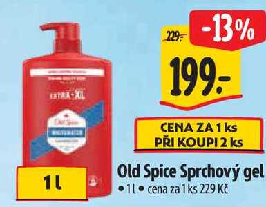 Old Spice Sprchový gel, 1 l Albert