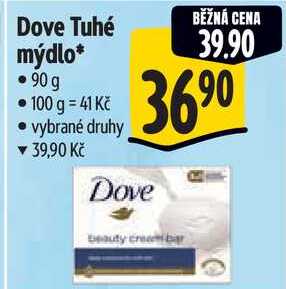Dove Tuhé mýdlo, 90 g