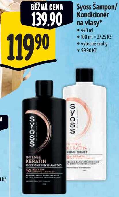 Syoss Kondicionér na vlasy, 440 ml Albert