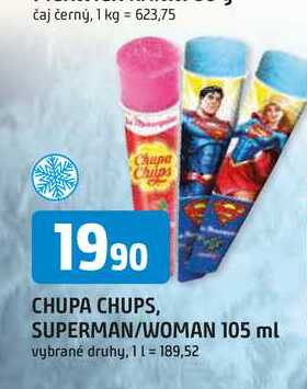 CHUPA CHUPS, SUPERMAN/WOMAN 105 ml 