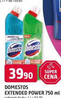 Domestos EXTENDED POWER 750 ml Trefa