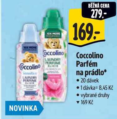 Coccolino Parfém na prádlo, 20 dávek Albert