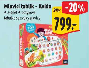 Mluvicí tablík - Kvído Albert