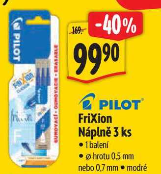 FriXion Náplně 3 ks