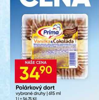 Prima Polárkový dort vybrané druhy 615 ml