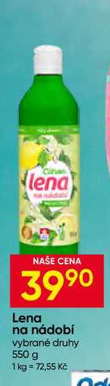 Lena na nádobí vybrané druhy 550 g Hruška
