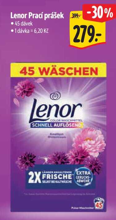 Lenor Prací prášek, 45 dávek