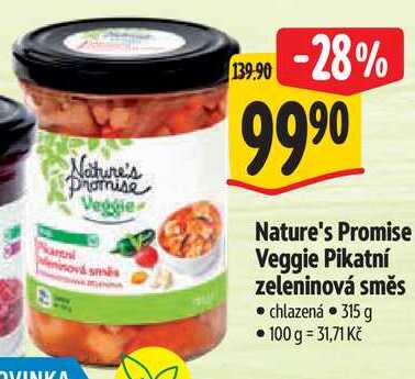 Nature's Promise Veggie Pikatní zeleninová směs, 315 g  