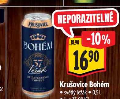 Krušovice Bohém 0,5 l