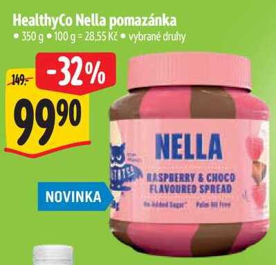HealthyCo Nella pomazánka, 350 g