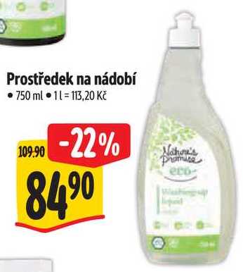 Prostředek na nádobí, 750 ml Albert
