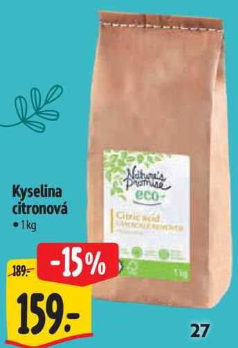 Kyselina citronová, 1 kg