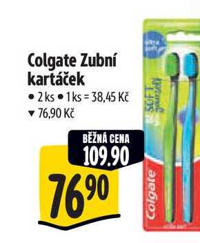 Colgate Zubní kartáček  2 ks Albert