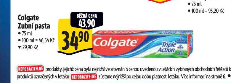 Colgate Zubní pasta  75 ml Albert