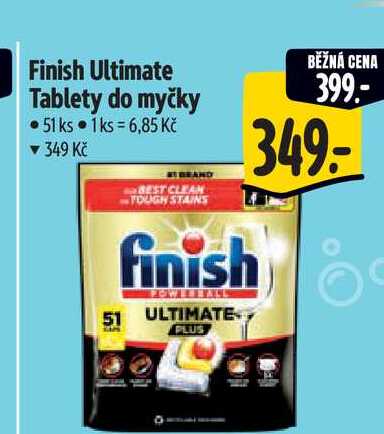 Finish Ultimate Tablety do myčky 51 ks Albert