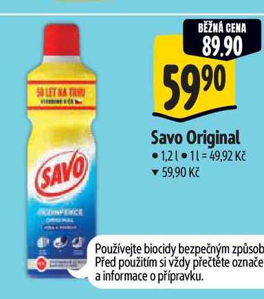 Savo Original 1,2 l Albert