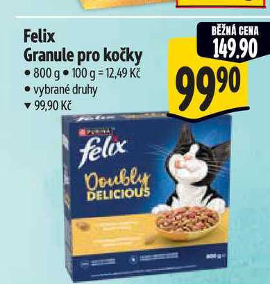 Felix Granule pro kočky 800 g