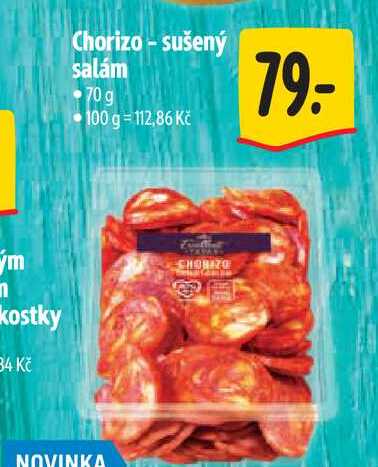 Chorizo - sušený salám 70 g