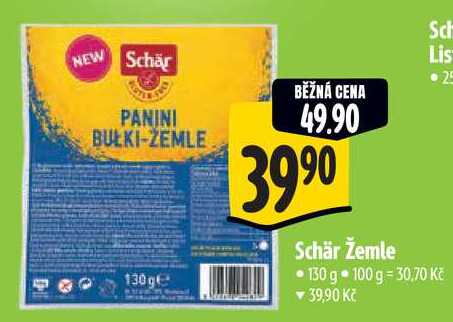 Schär Žemle, 130 g