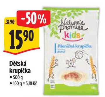 Dětská krupička, 500 g Albert