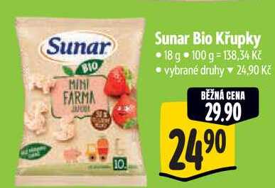 Sunar Bio Křupky, 18 g Albert