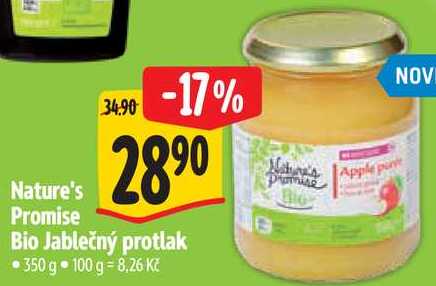 Nature's Promise Bio Jablečný protlak, 350 g