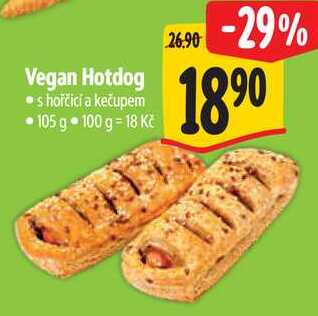 Vegan Hotdog, 105 g  