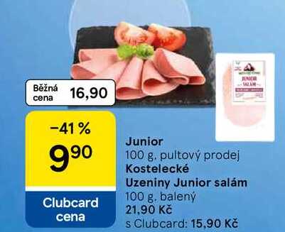 Junior salám, 100 g 