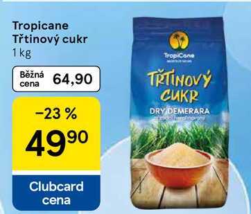 Tropicane Třtinový cukr, 1 kg 